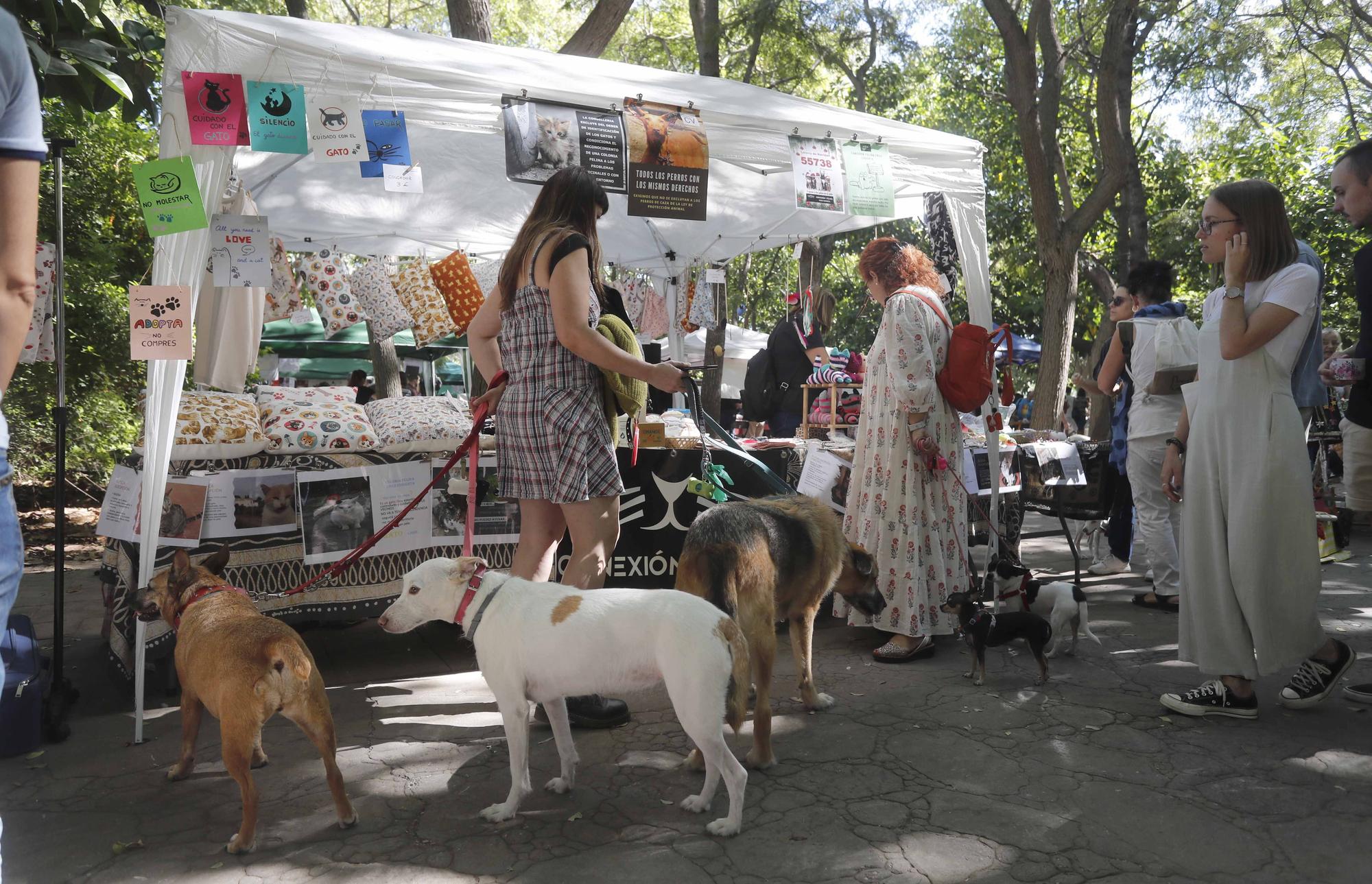 La Feria Animalista de València, en imágenes