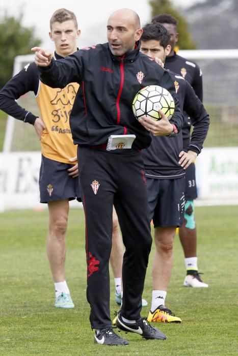 Entrenamiento del Sporting