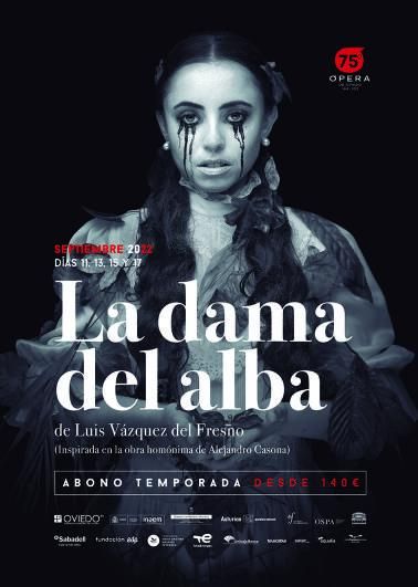 Cristina Langa, en el cartel de &quot;La dama del alba&quot;.