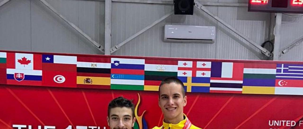 Isleño y vilagarciano sumaron ayer seis medallas. |  // FDV