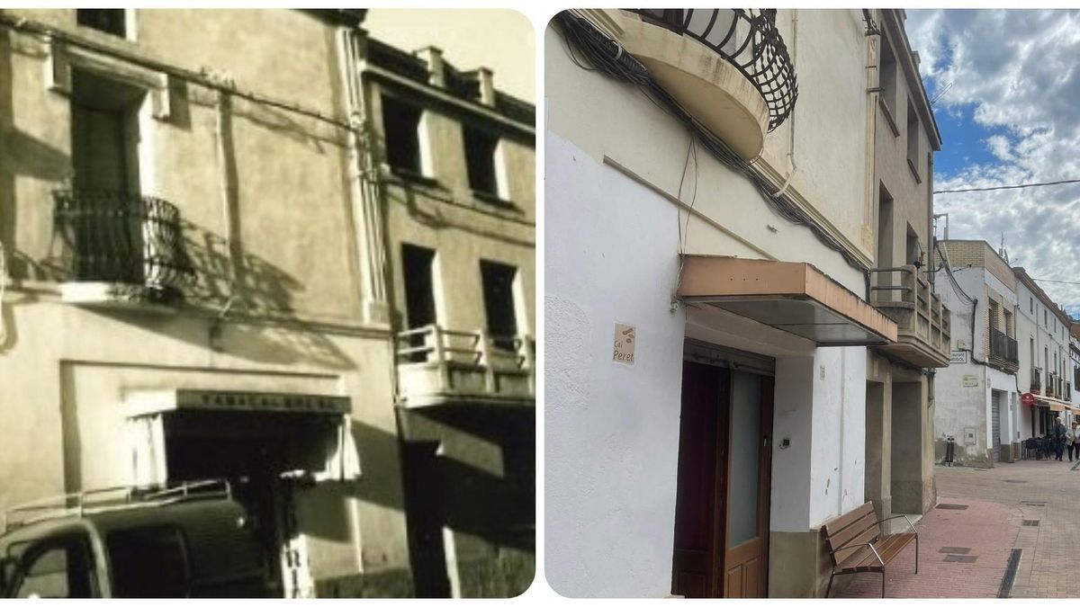 La tienda antigua del pueblo de Barcelona y cómo se encuentra el edificio en la actualidad.