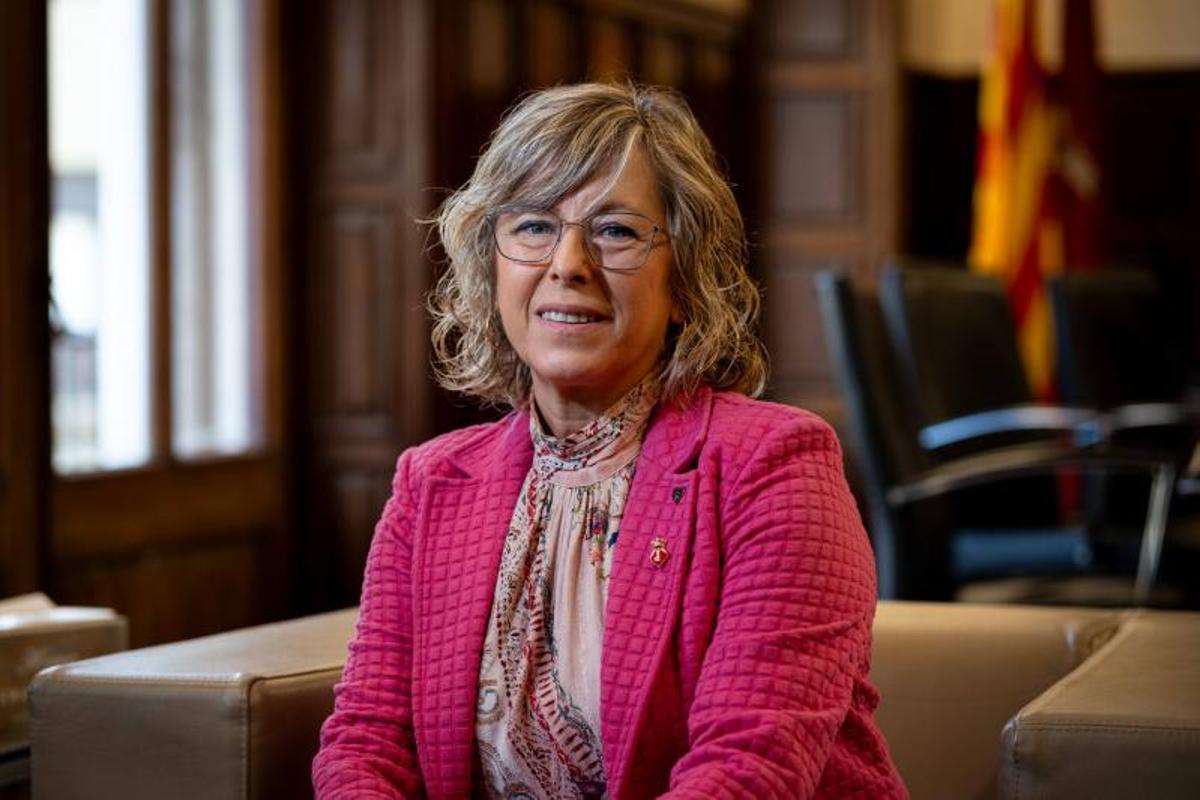Mar Lleixà (ERC), la alcaldesa de Tortosa, durante la entrevista con EL PERIÓDICO.