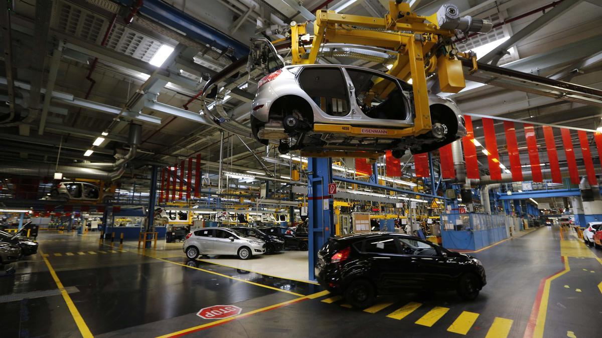 Planta de producción de vehículos de Ford en Colonia, en una imagen de archivo.