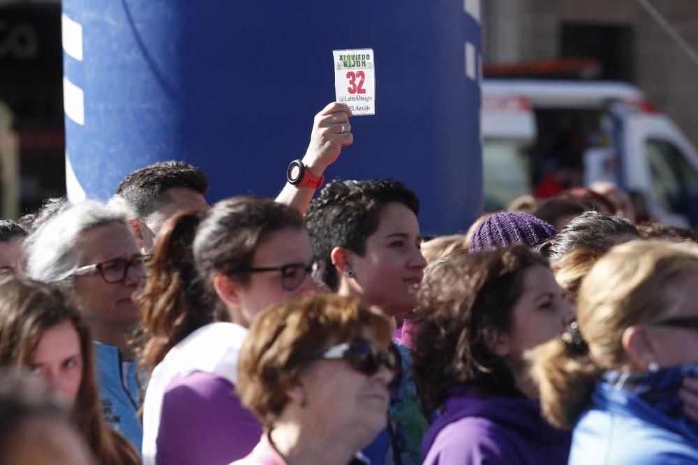 Carrera de la mujer en Avilés