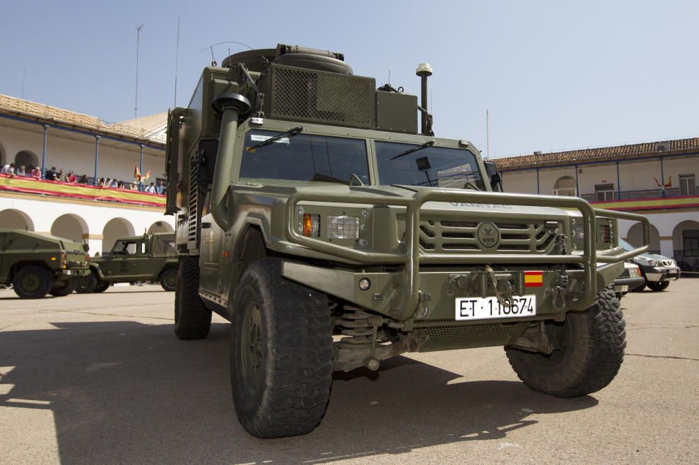 Recreaciones militares de época en el cuartel de la Alameda