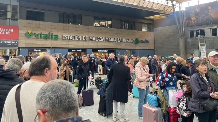 Málaga recupera la normalidad en la conexión en AVE con Madrid
