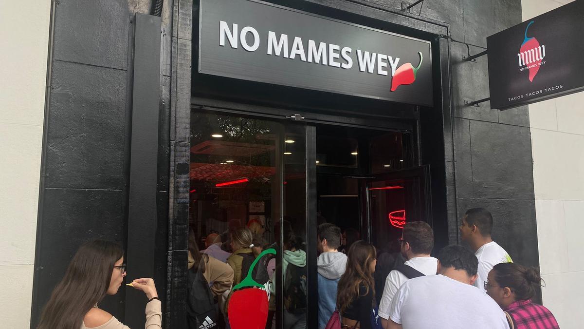 El restaurante No Mames Wey de Zaragoza.