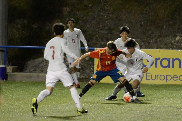 08-02-19. LAS PALMAS DE GRAN CANARIA. Final de la Copa del Atlántico entre España y Japón.  FOTO: JOSÉ CARLOS GUERRA.