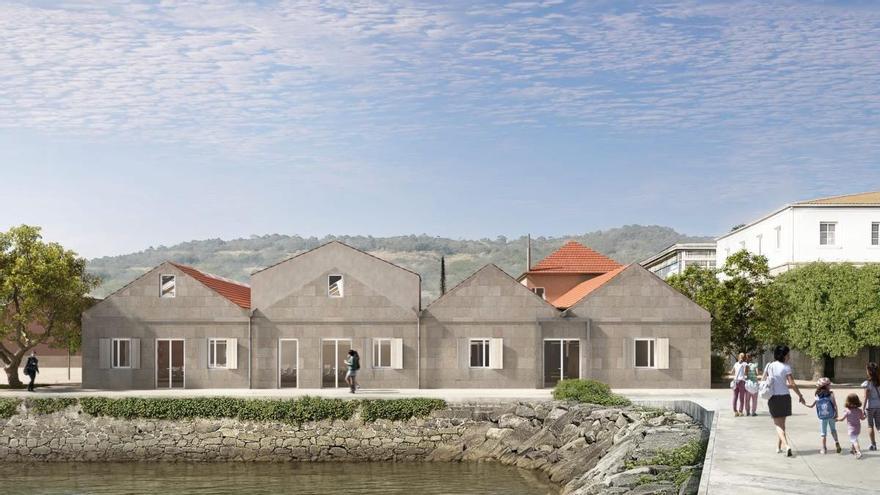 Infografía do exterior das Naves de Córdoba.