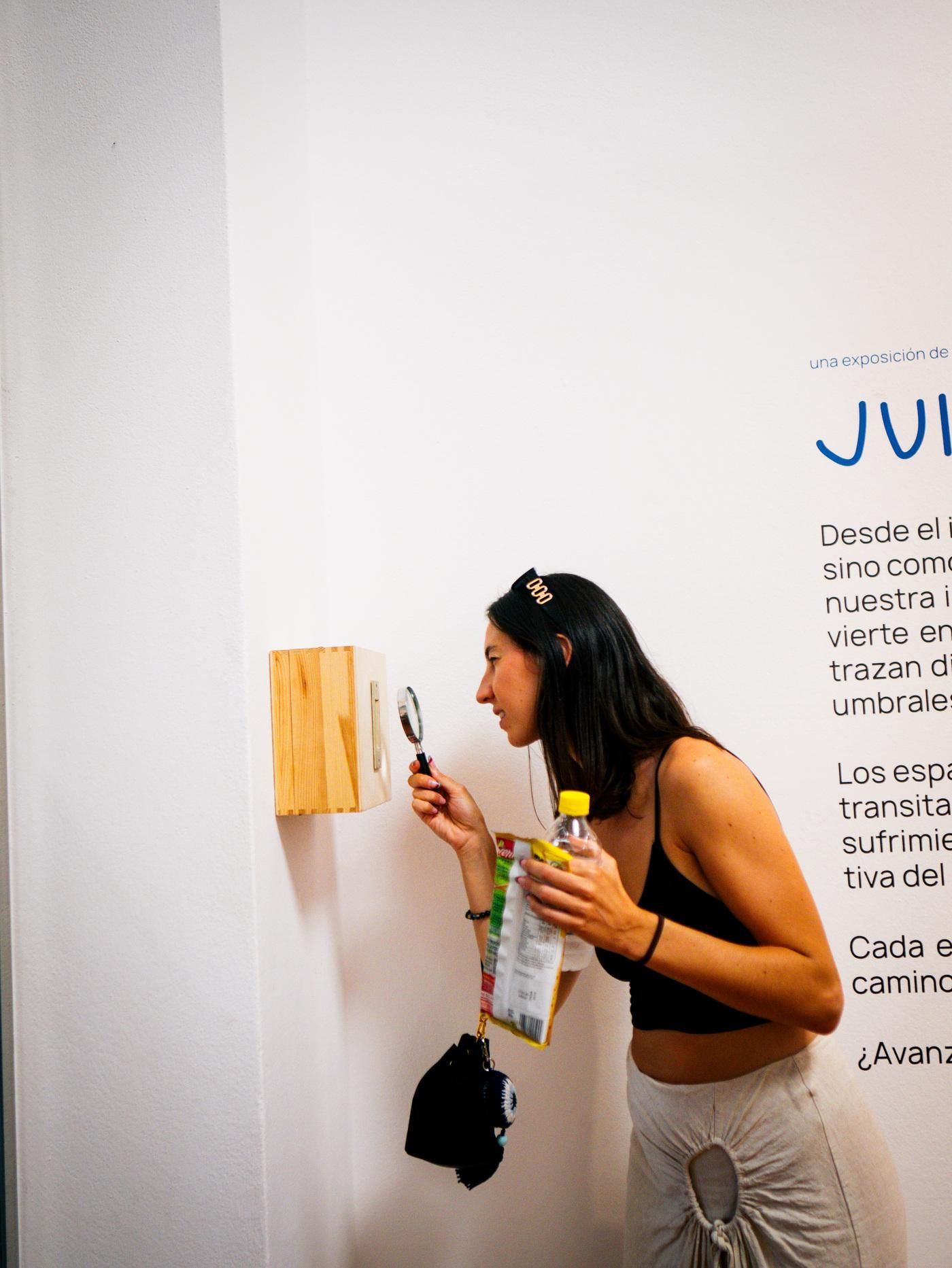 Exposicion en la Casa de la Cultura de Arrecife del artista JUIN