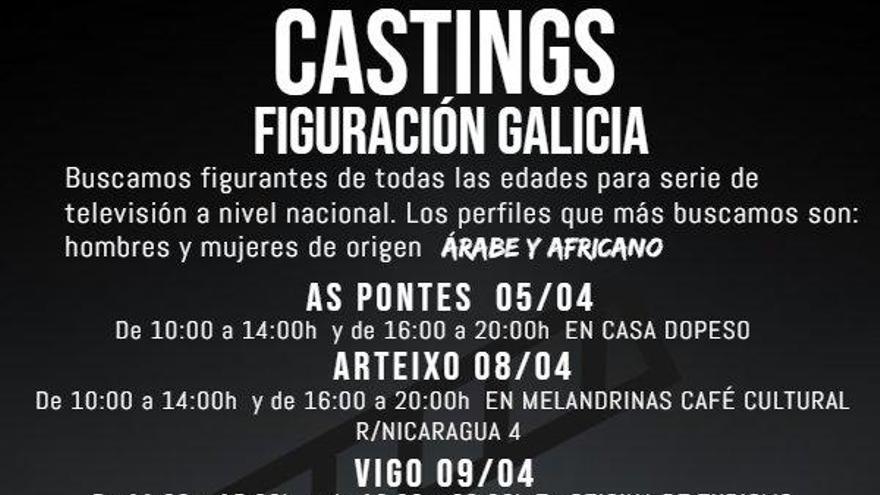 Vaca Films selecciona figurantes para una nueva serie de televisión