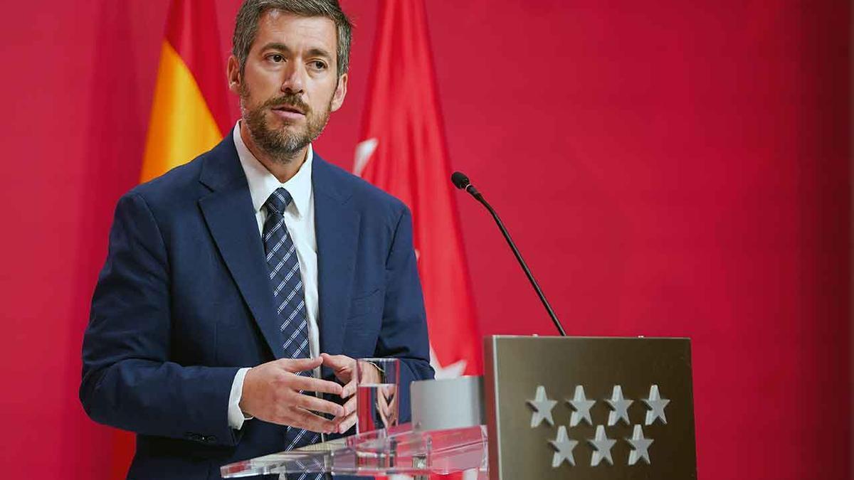 Miguel Ángel García Martín, consejero de presidencia de la Comunidad de Madrid.