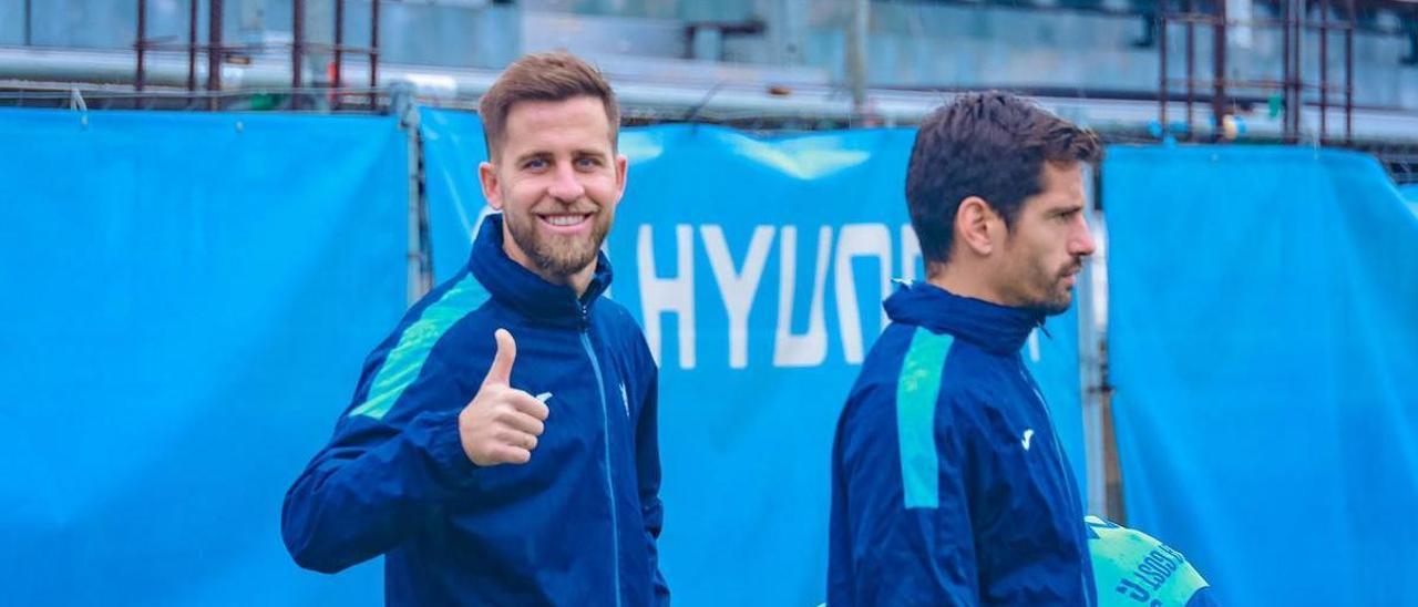 Fútbol. Primera RFEF. Cordero, en un entrenamiento del Atlético Baleares