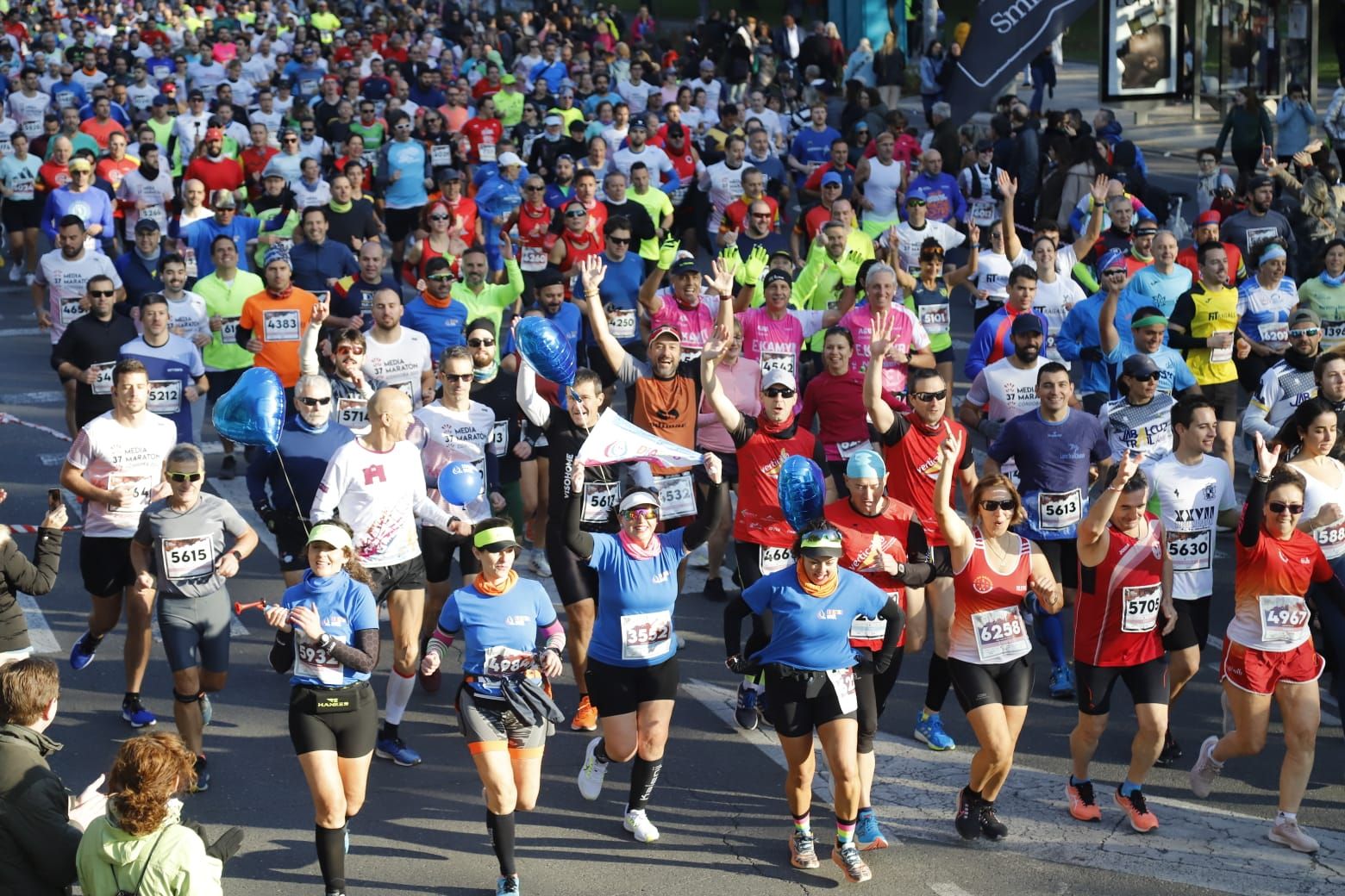 Media Maratón de Córdoba 2023: la carrera, en imágenes