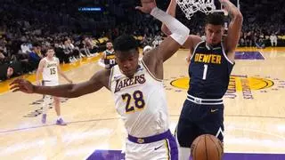 Los Lakers derrotan a Denver tras once derrotas seguidas