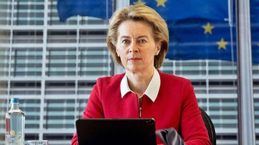 La presidenta de la Comissió Europea, Ursula von der Leyen