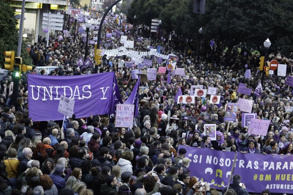 La manifestación, en imágenes