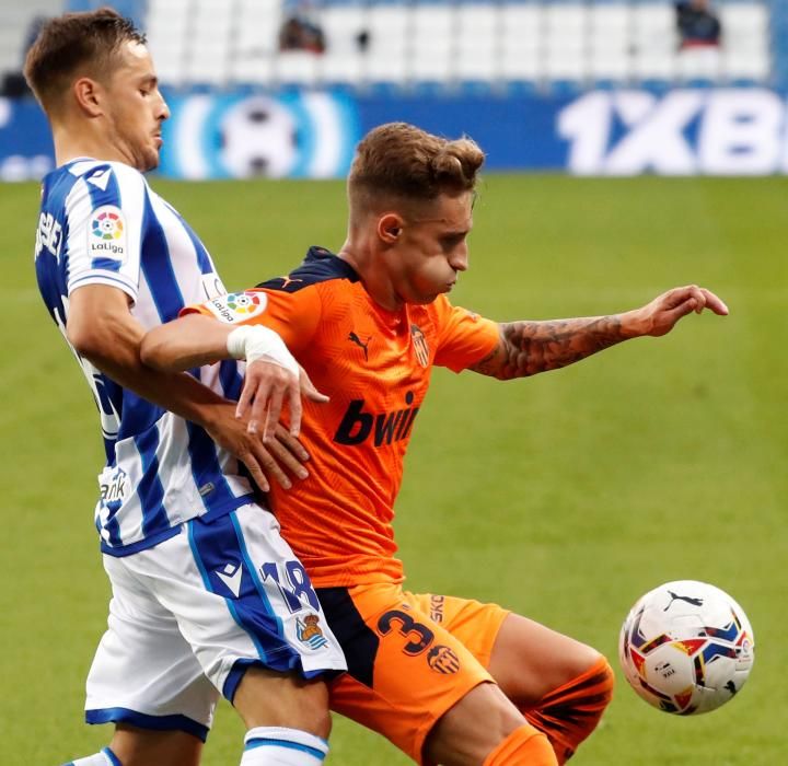 Real Sociedad - Valencia: Las mejores fotos