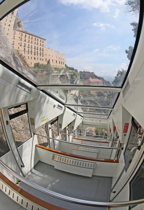 El funicular de la Santa Cova torna a funcionar