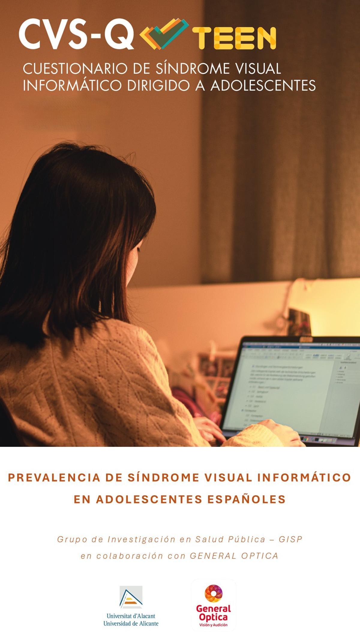 Cartel del estudio impulsado por la UA