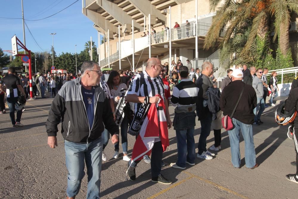 Ambiente previo del Cartagena-Real Murcia