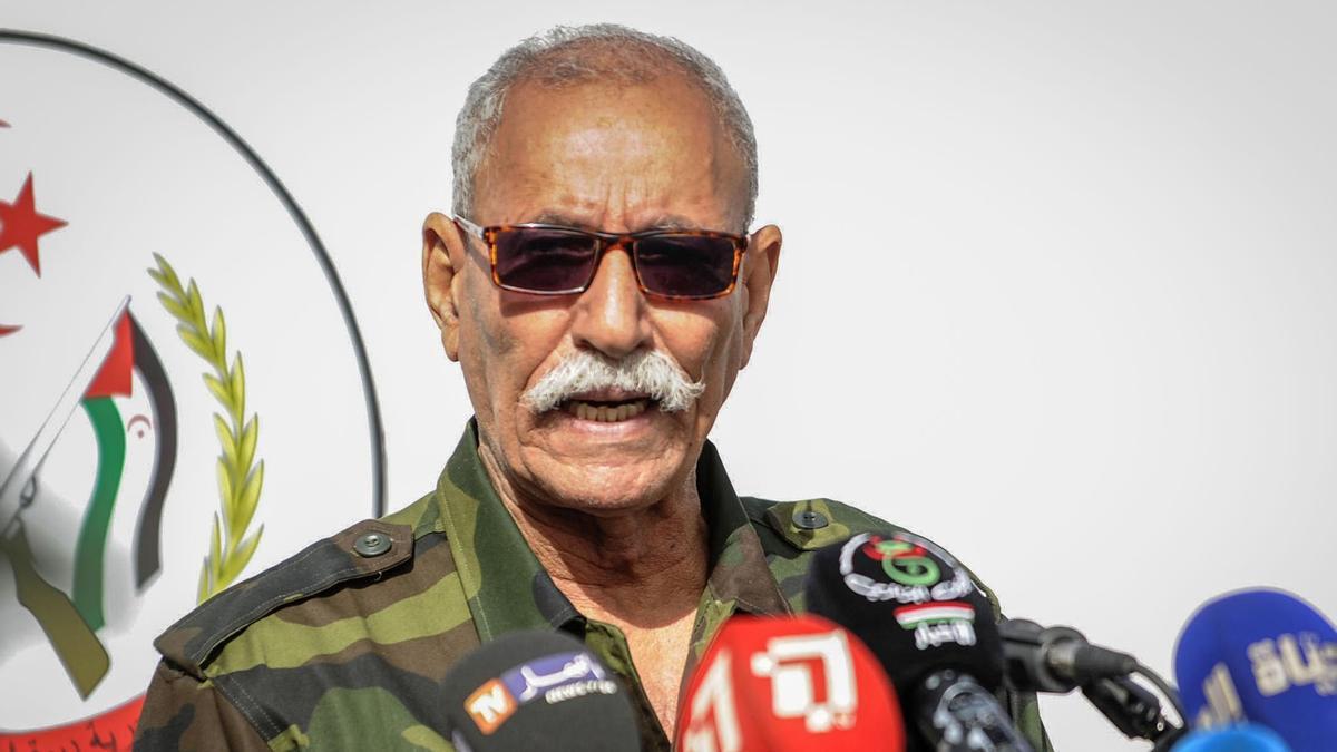 El líder del Frente Polisario, Brahim Ghali.