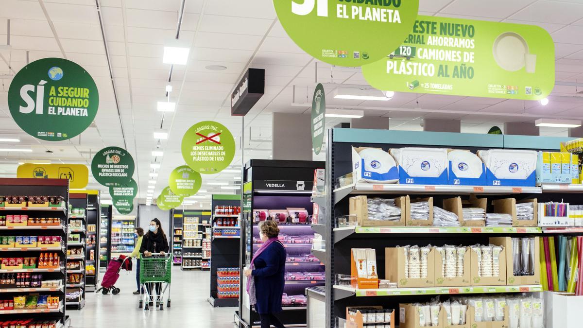 Mercadona está apostando en sus supermercados por la sostenibilidad