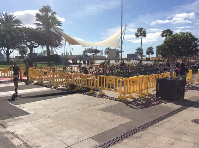 El triatlón se apodera de Las Palmas de Gran Canaria