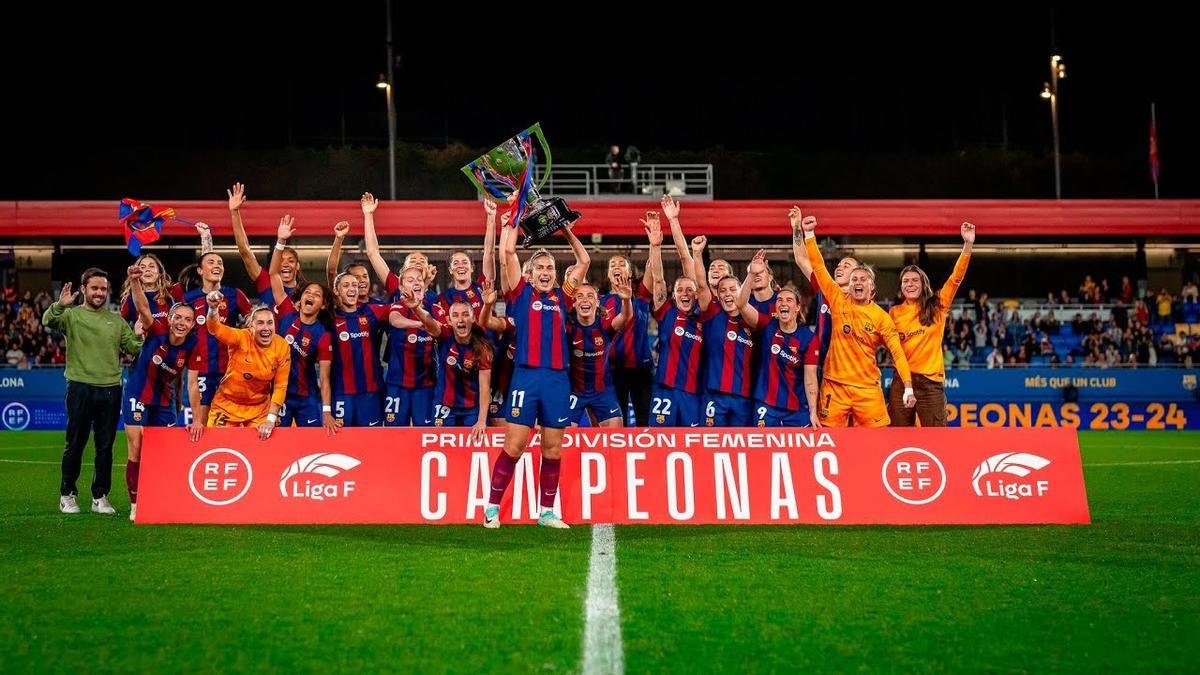 El Barça, campeón de la Liga 2023-24