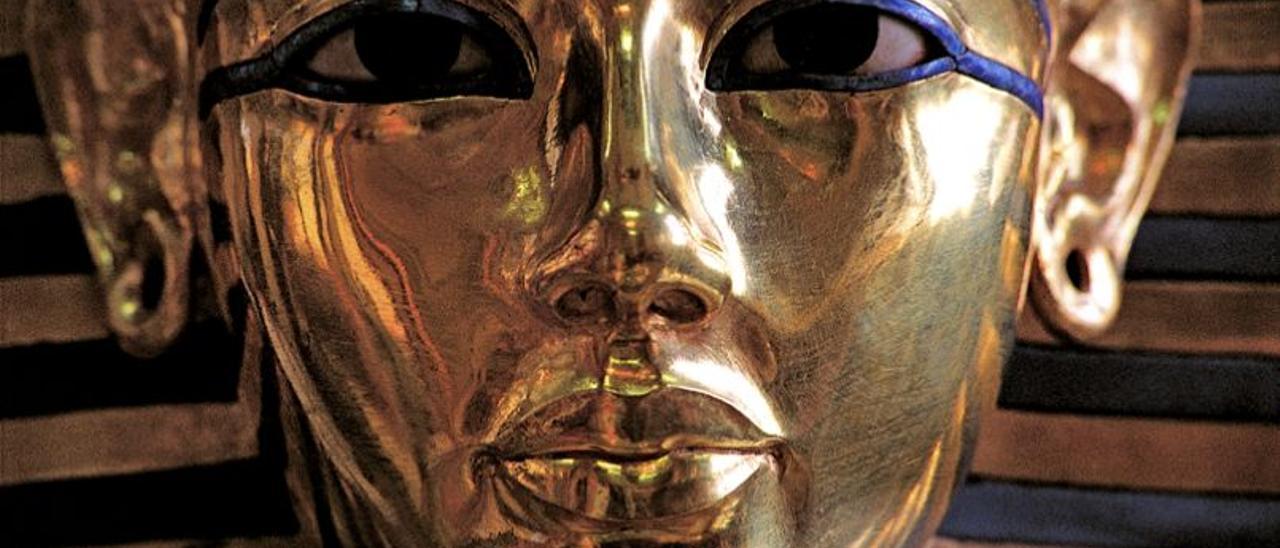 Máscara de Tutankamón.