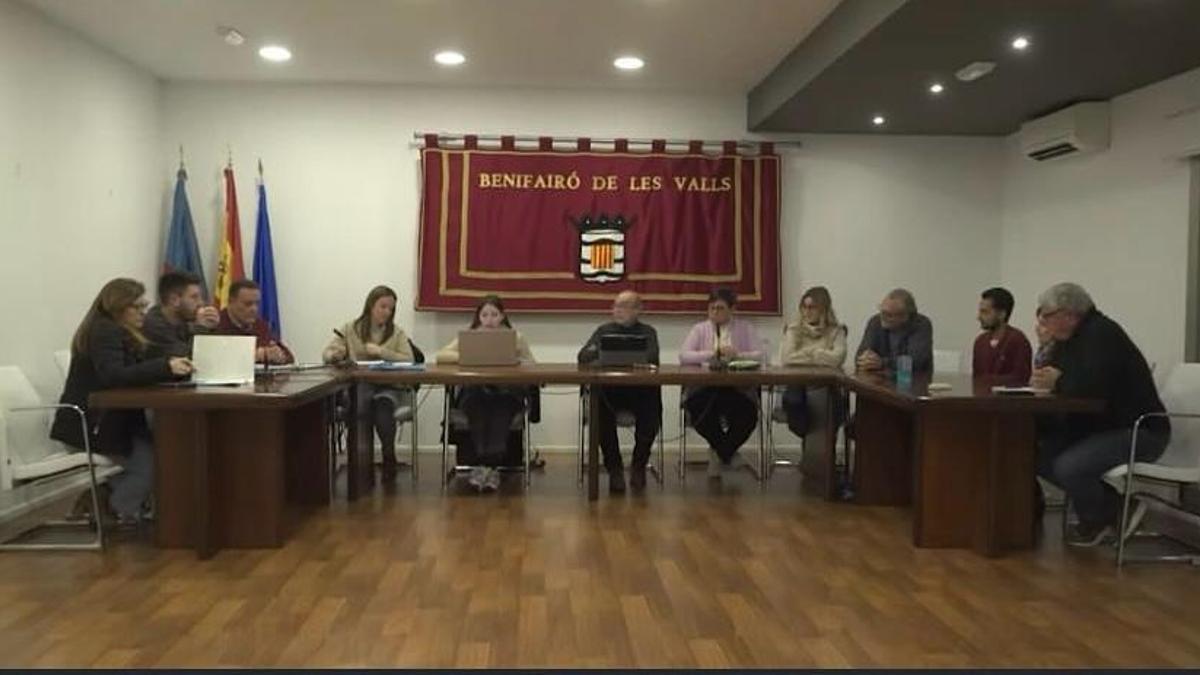 Pleno de Benifairó de les Valls