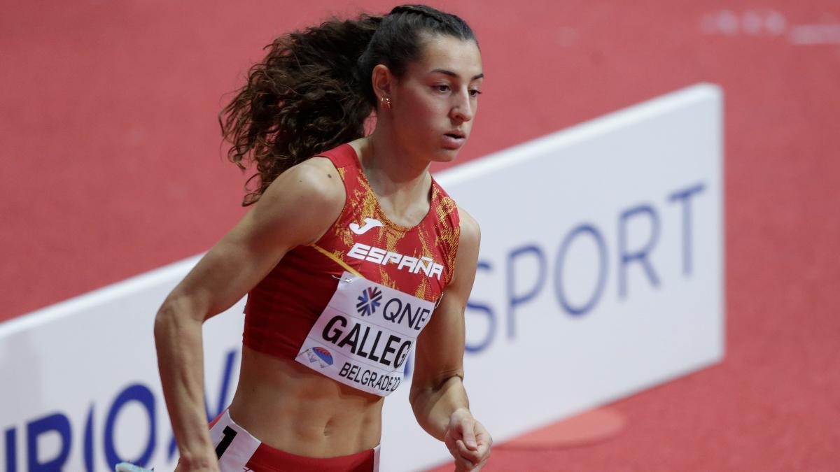 Sara Gallego, este año en los 400 lisos del Mundial de Belgrado