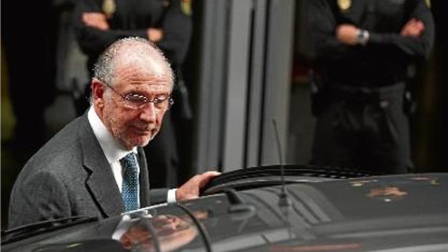 L&#039;expresident de Bankia i del Fons Monetari Internacional, Rodrigo Rato.