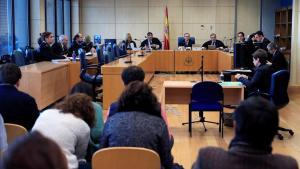 Vista de apelación de la sentencia del ’caso Alsasua’ en la Audiencia Nacional.