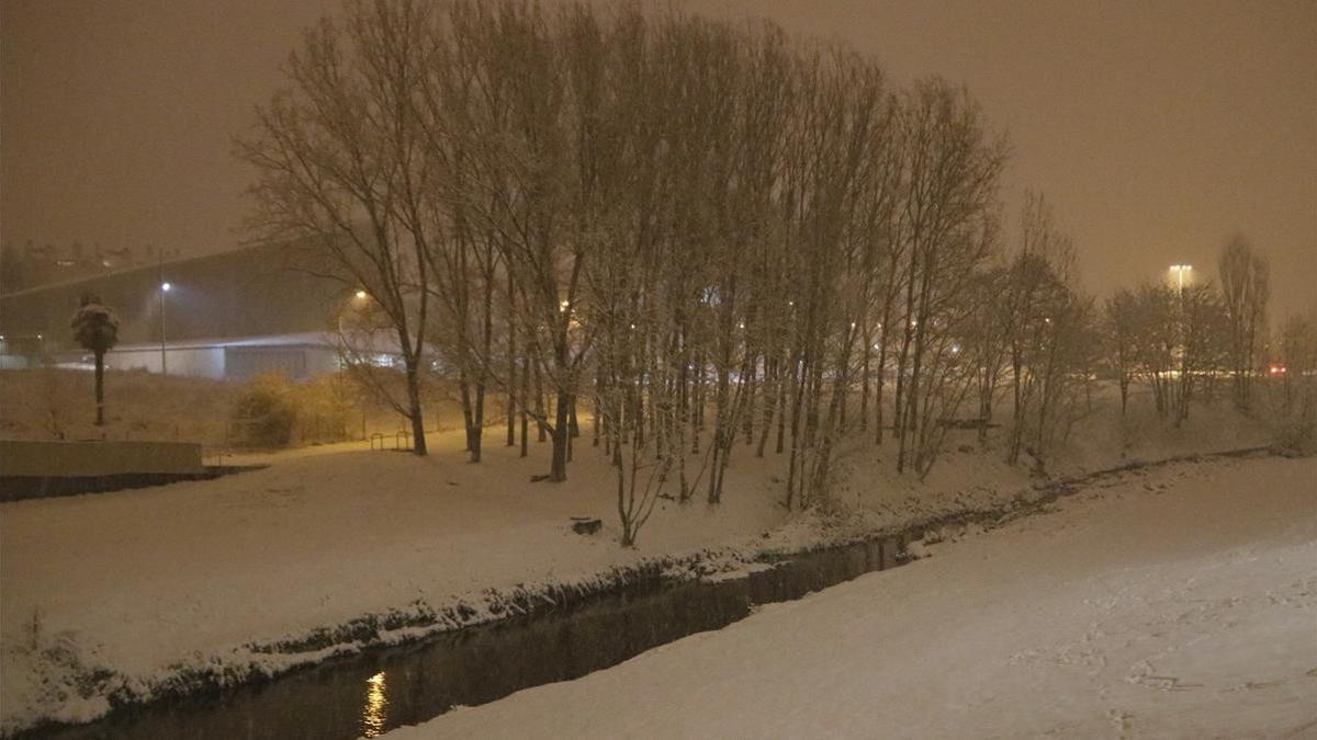 Temporal de nieve en Catalunya