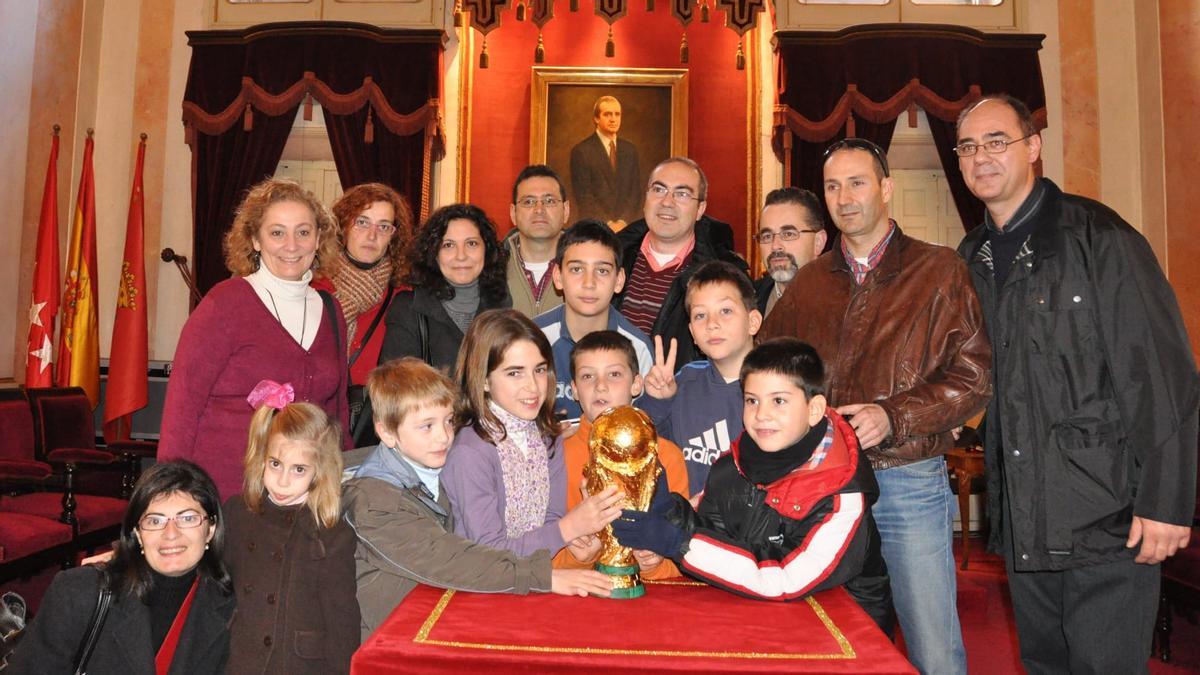 Así celebró Alcalá de Henares el Primer Mundial de Fútbol de España en 2010