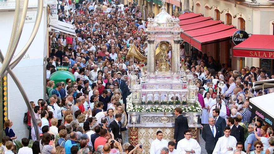 Procesión del Corpus por Málaga