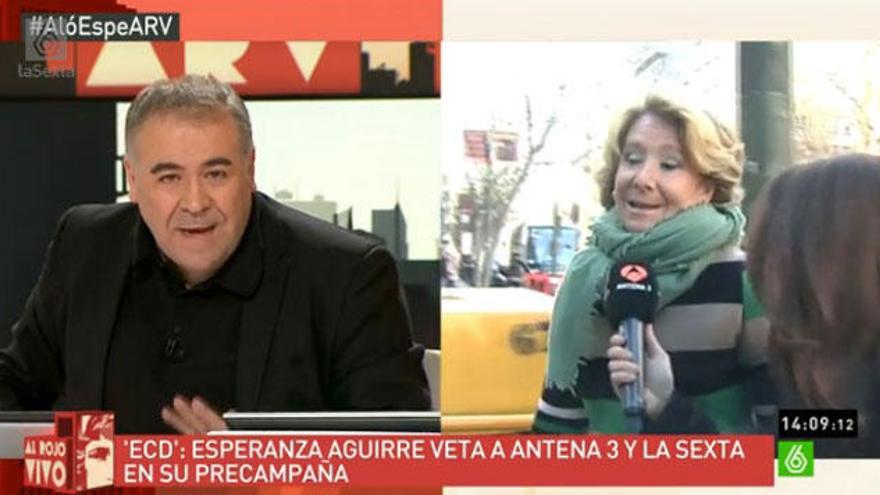 Ferreras responde a Esperanza Aguirre.