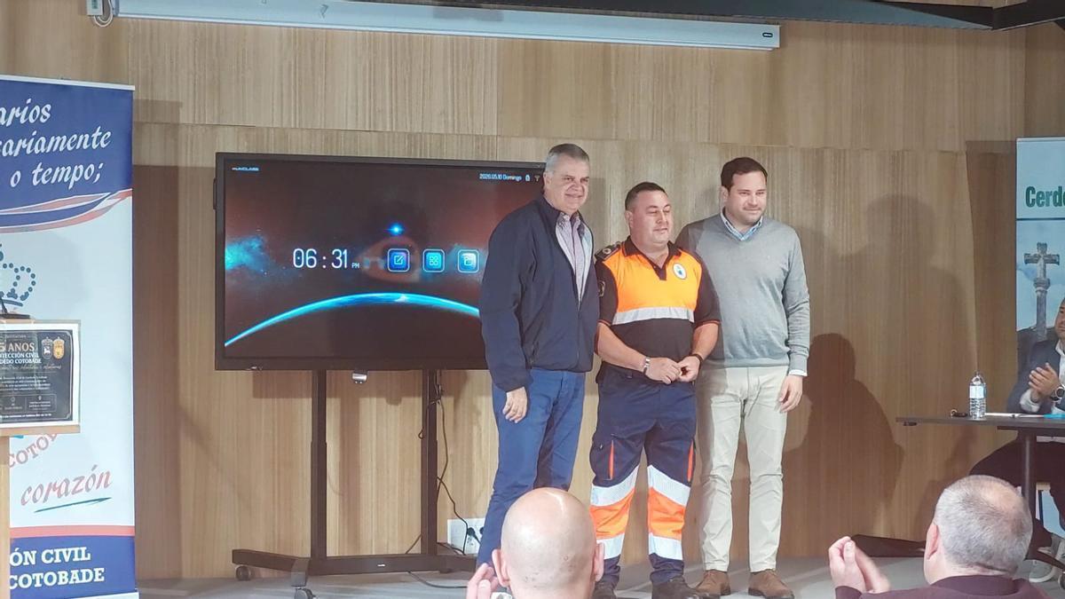 Entrega de una de las distinciones