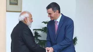 Sánchez y el primer ministro de India apuestan por avanzar hacia una IA centrada en las personas