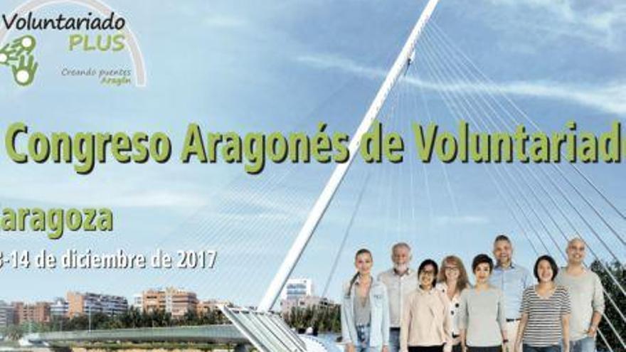 El I Congreso Aragonés de Voluntariado se celebrará en diciembre en Zaragoza