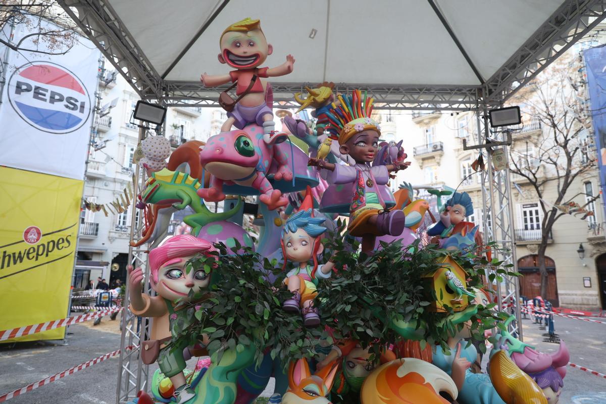 La falla infantil de Almirante Cadarso, de vuelta a Especial