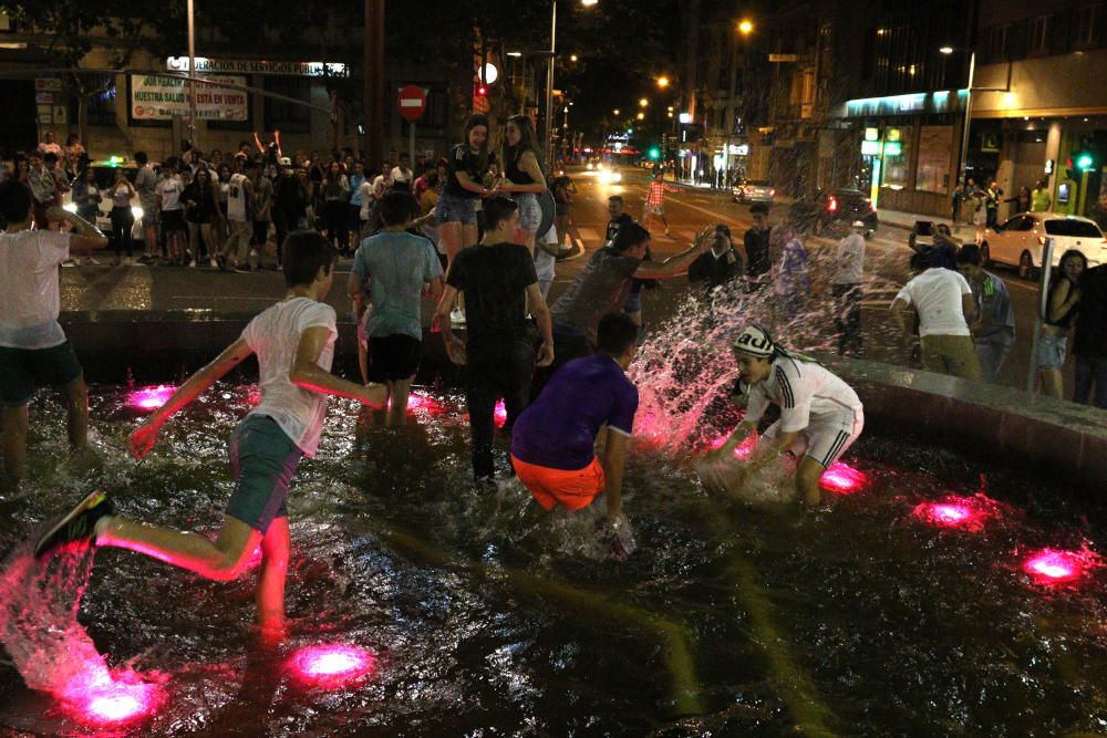 La fiesta se traslada a la Plaza de Alemania