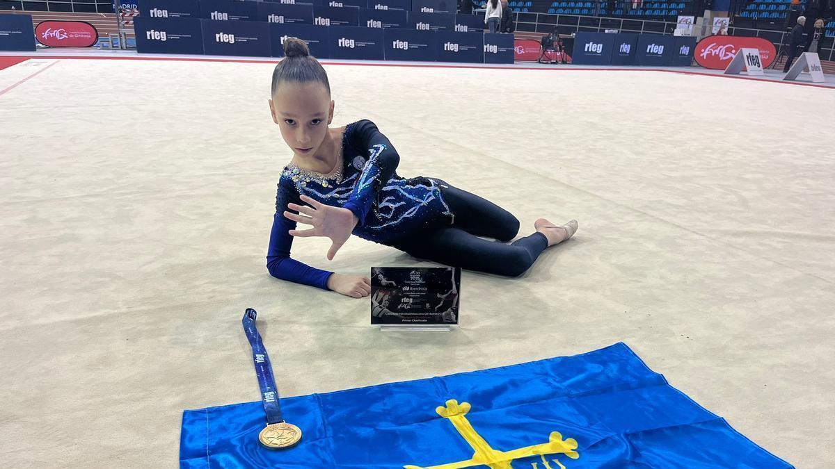 Alén Martínez, el  Billy Elliot  9 años que hace historia en la gimnasia rítmica