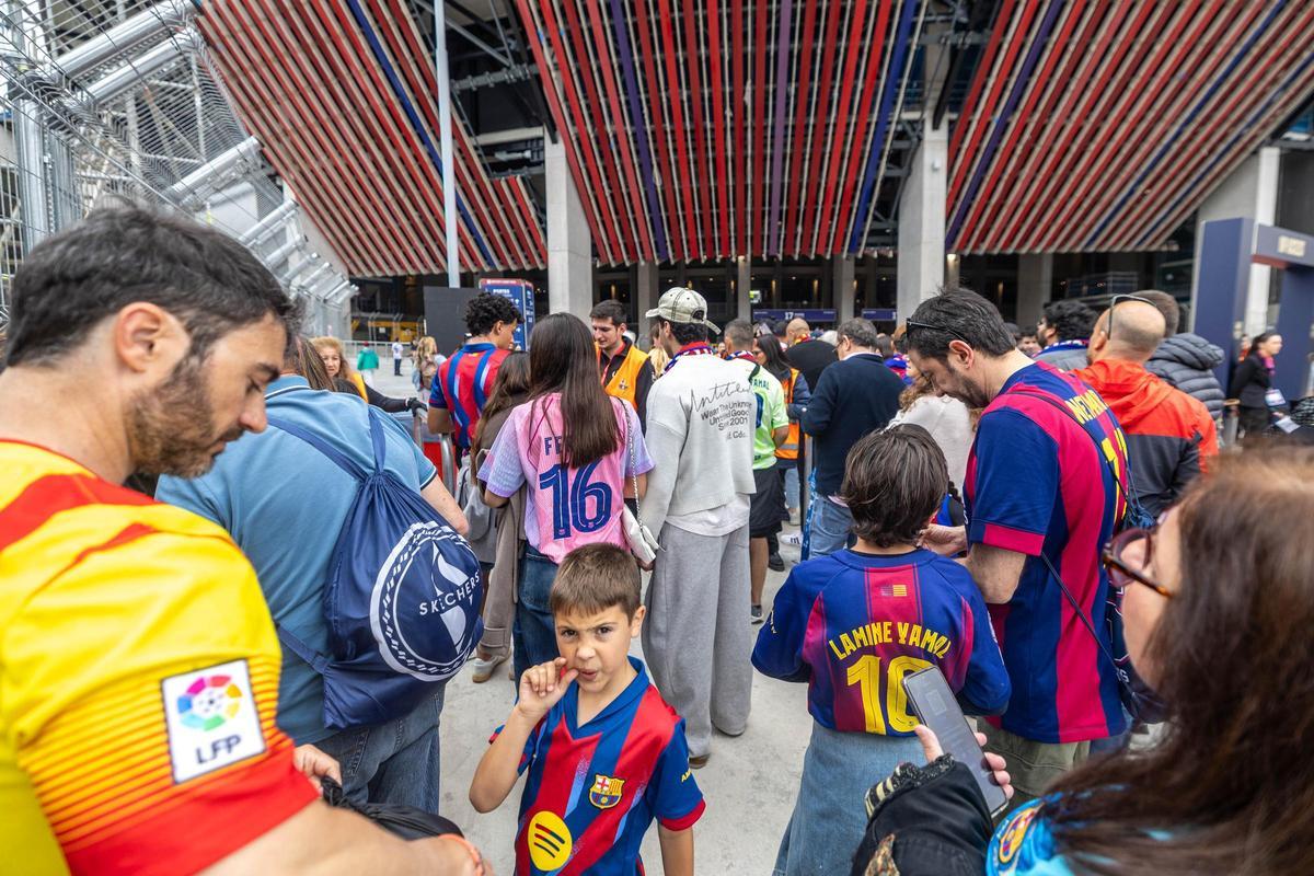 Así está el Camp Nou antes del decisivo partido del Barça femenino contra el Bayern