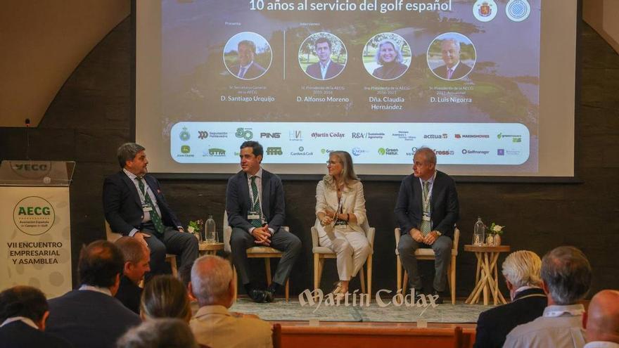 La Asociación Española de Campos de Golf repasa una década de trabajo y su futuro en Cambados