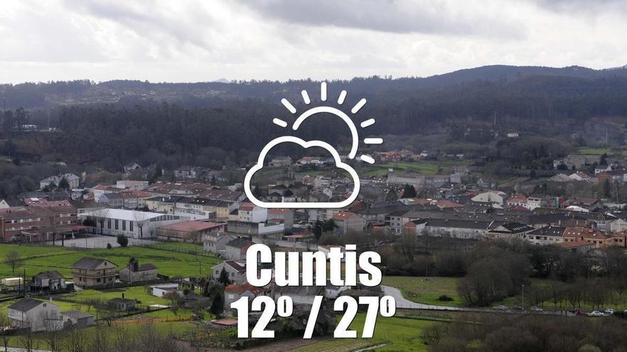 El tiempo en Cuntis: previsión meteorológica para hoy, domingo 31 de mayo