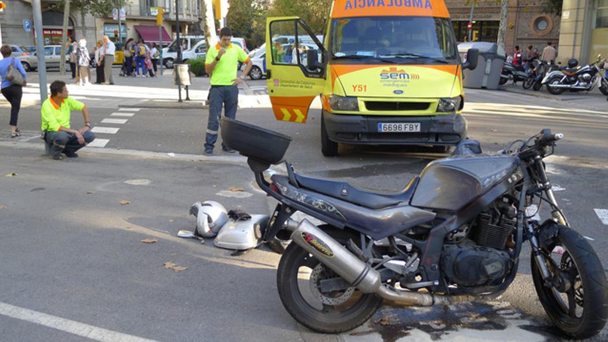 accidente diagonal roger de flor