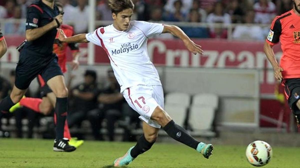 Denis Suárez se ha erigido en el gran motor del juego ofensivo del Sevilla