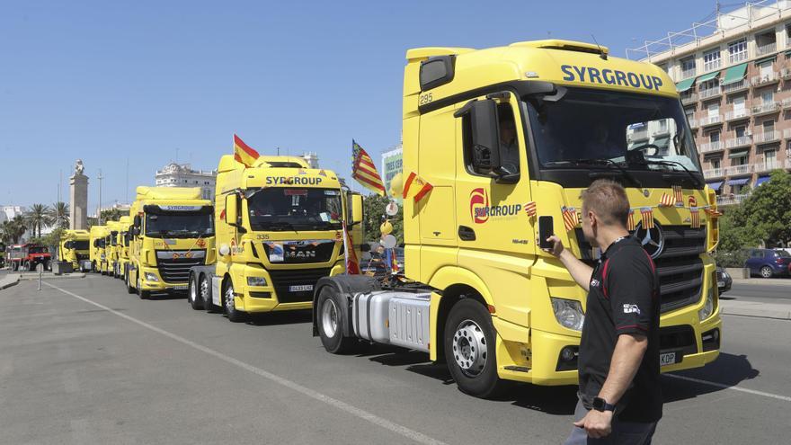Consulta el recorrido de la procesión de camiones que entrarán este sábado en València